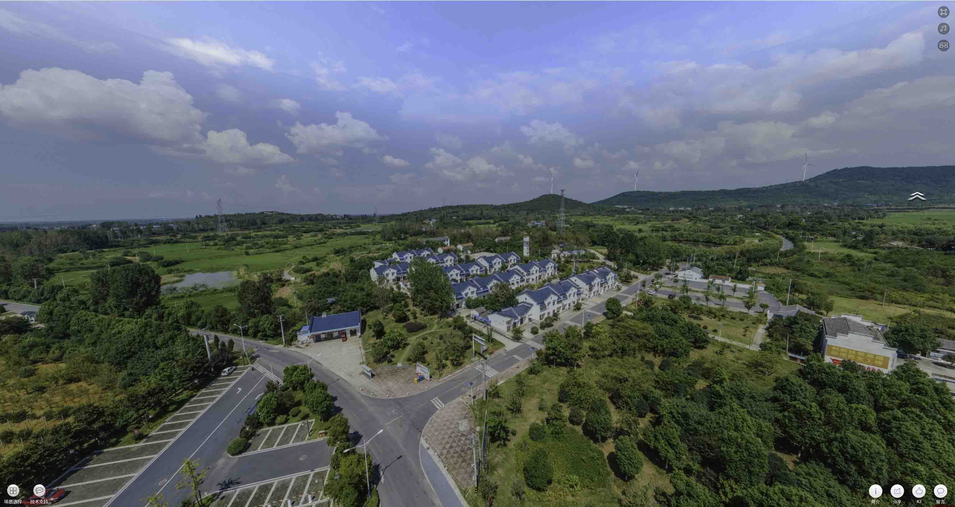 通榆360全景拍摄：记录生活每一刻的完整视角——在手绘地图中的创意应用
